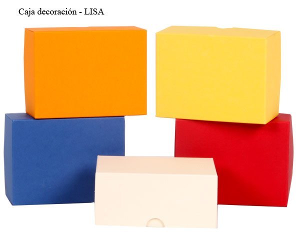 Caja para decoraci贸n lisa Caja para decoraci贸n lisa